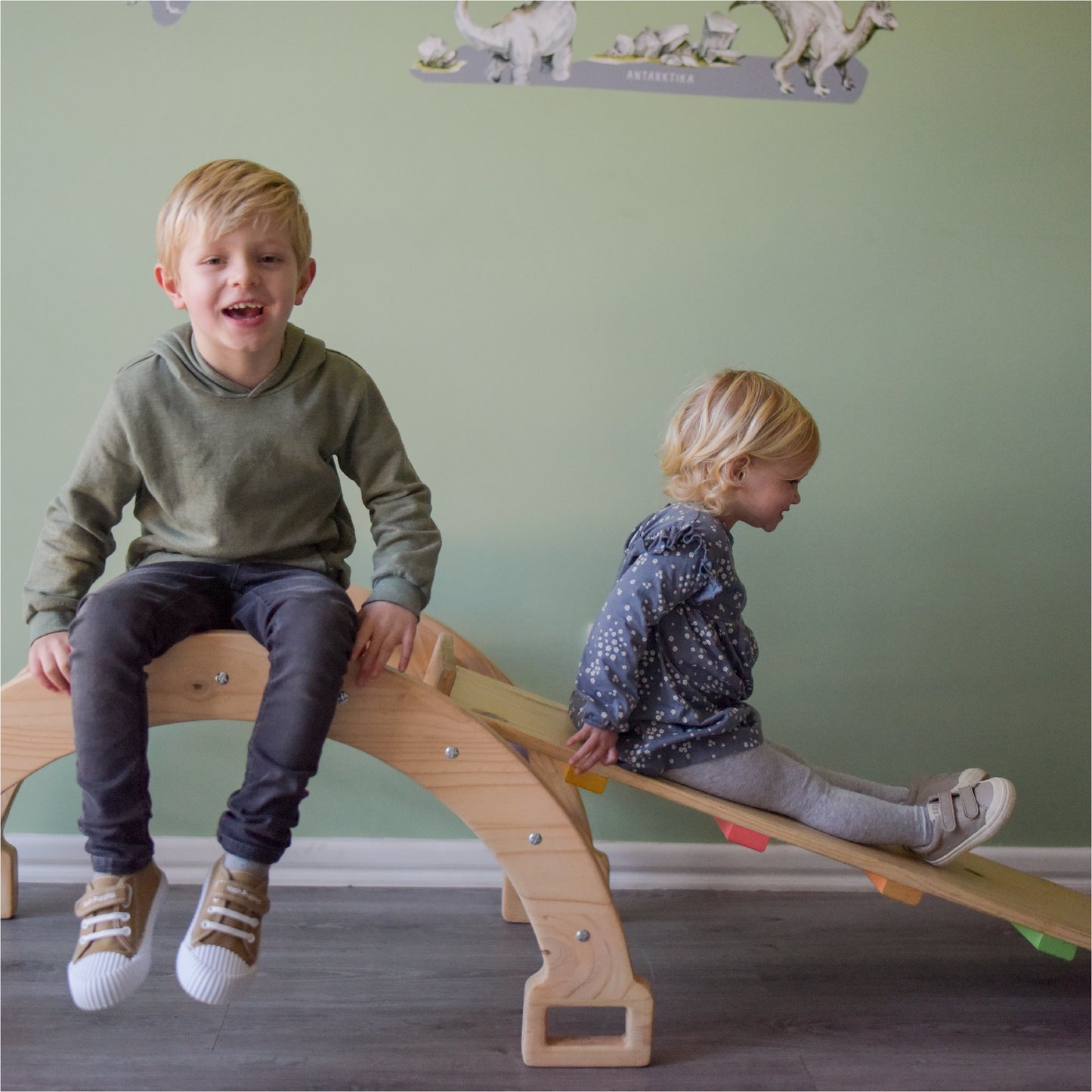 Reversible Slide / Ladder for kids - Pikler