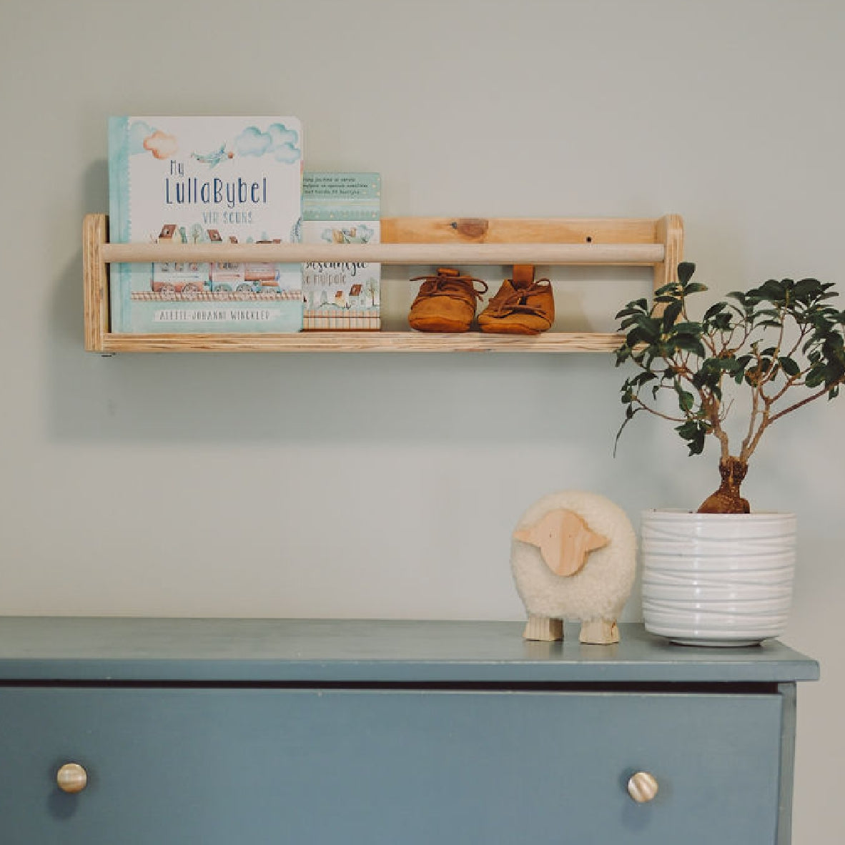 Bookshelf Set of 3 - Wall-Mounted