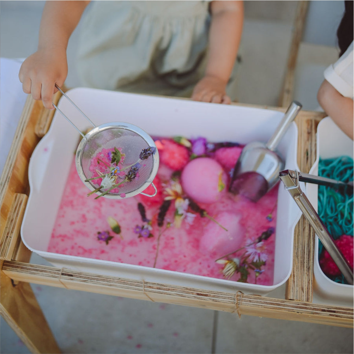 Storage / Sensory Bins for kids - Montesori