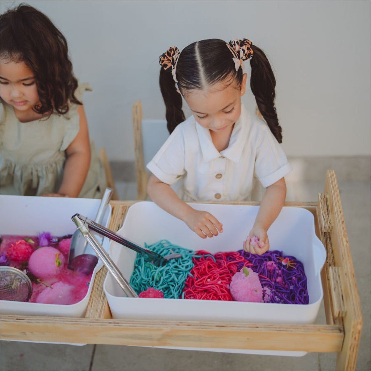 Storage / Sensory Bins for kids - Montesori