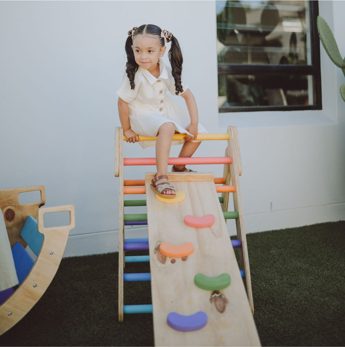 Reversible Slide / Climber for kids - Pikler