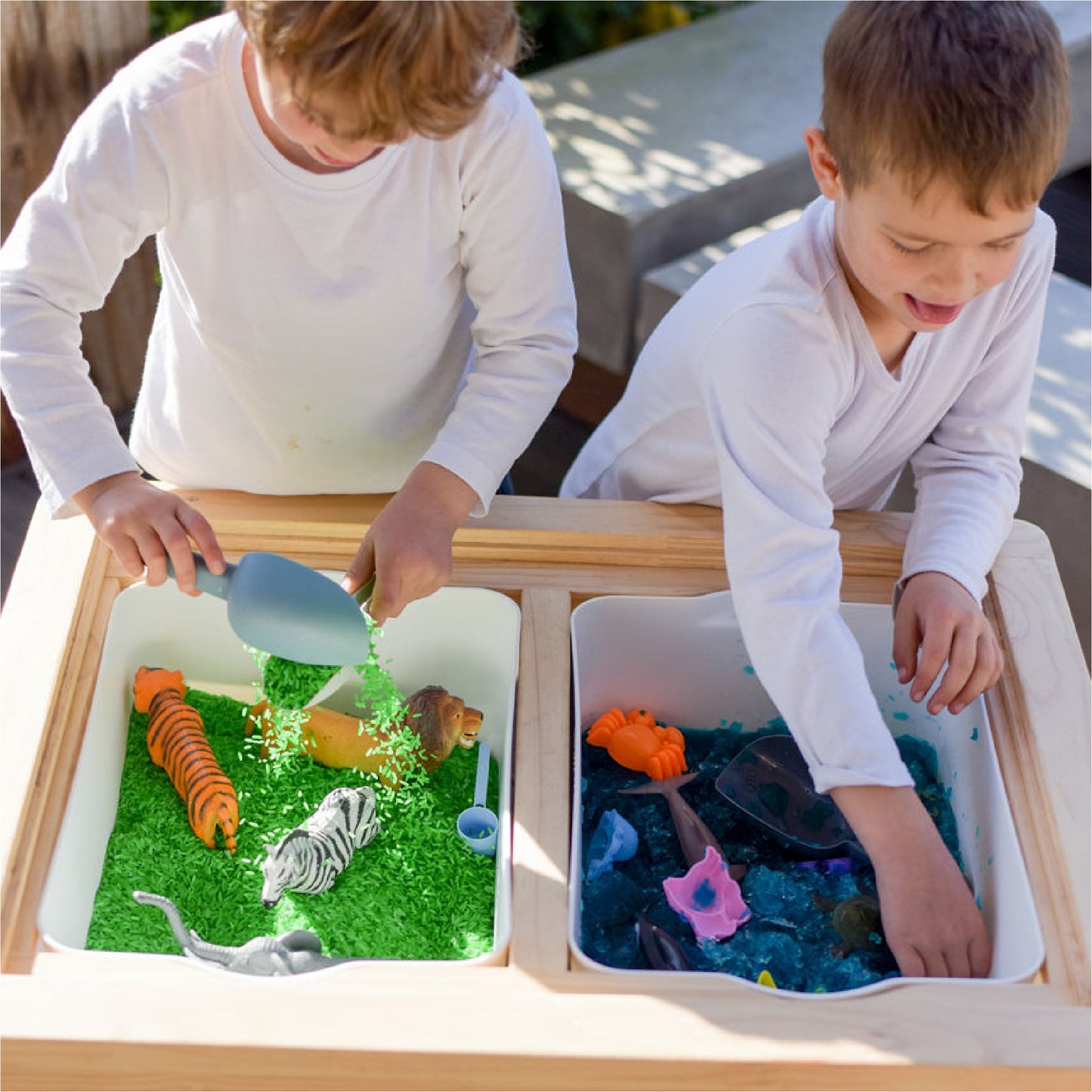 Sensory Table & Chairs Combo for kids - Montesori