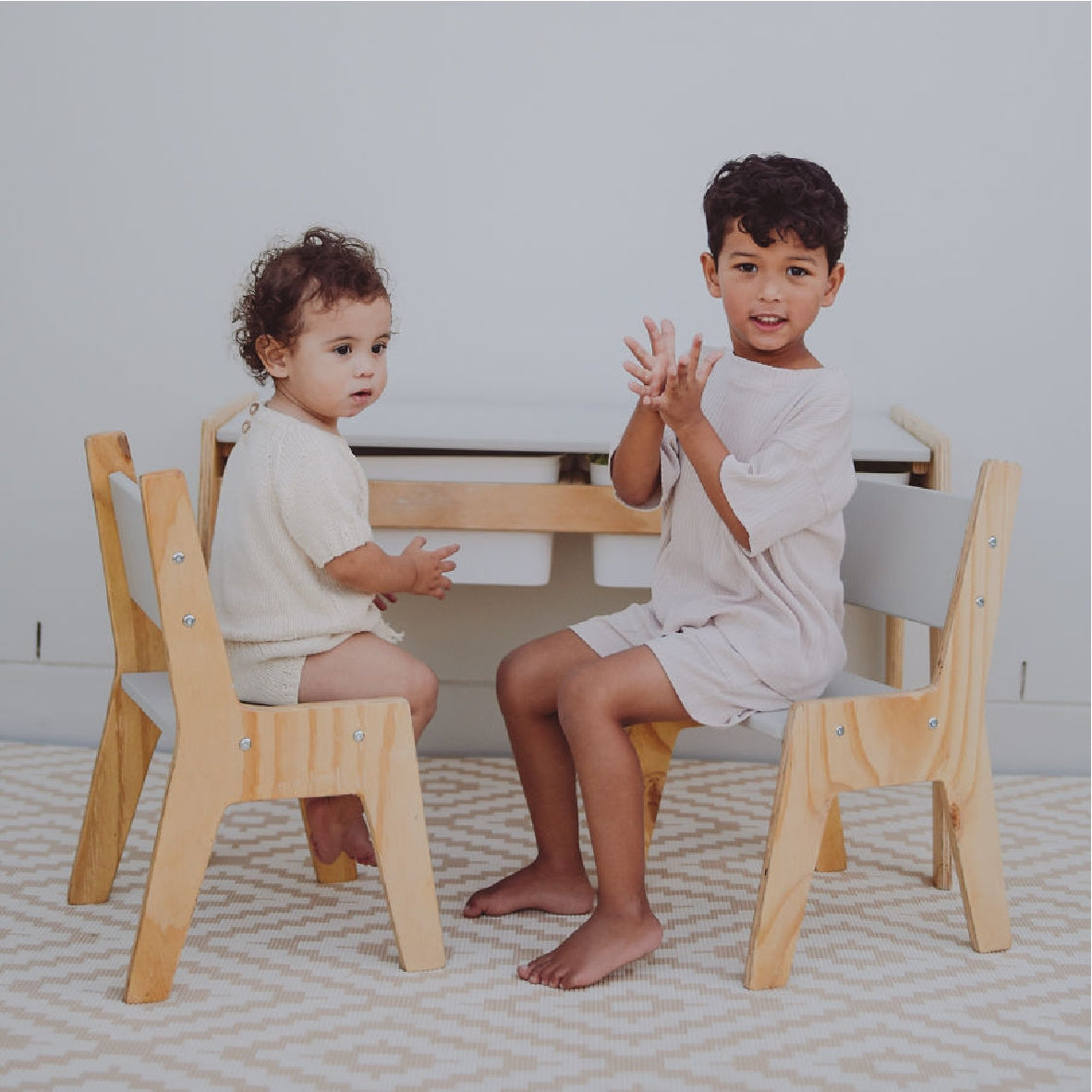 Sensory Table & Chairs Combo for kids - Montesori