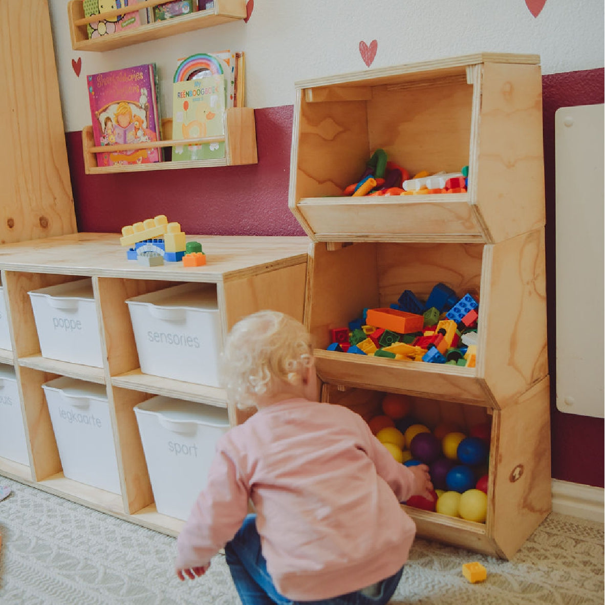 Stackable Storage Boxes