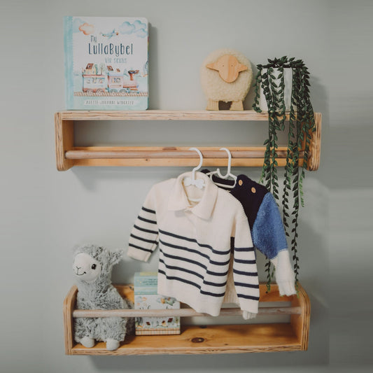 Bookshelf Set of 3 - Wall-Mounted