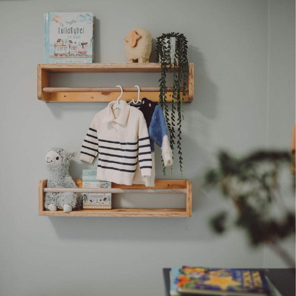 Bookshelf Set of 3 - Wall-Mounted