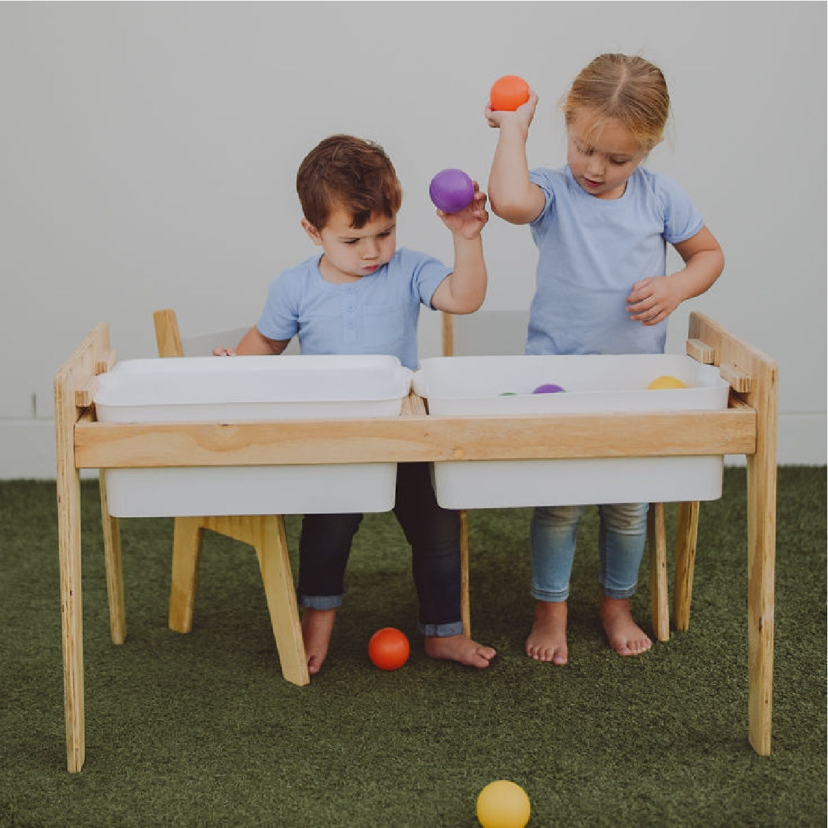 Sensory Table & Chairs Combo for kids - Montesori