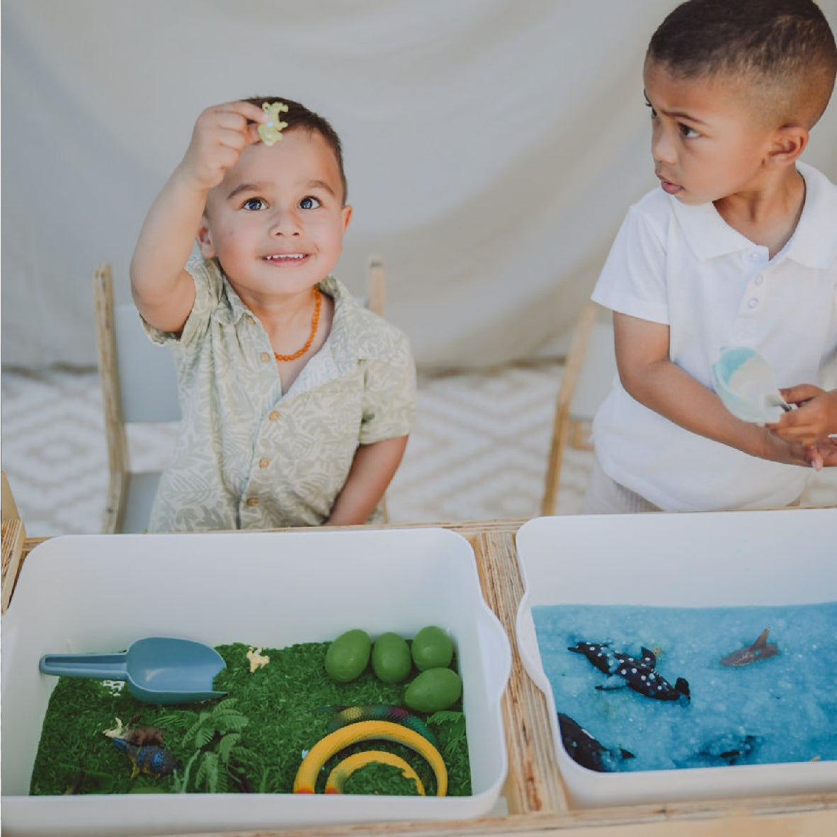 Storage / Sensory Bins - Montesori