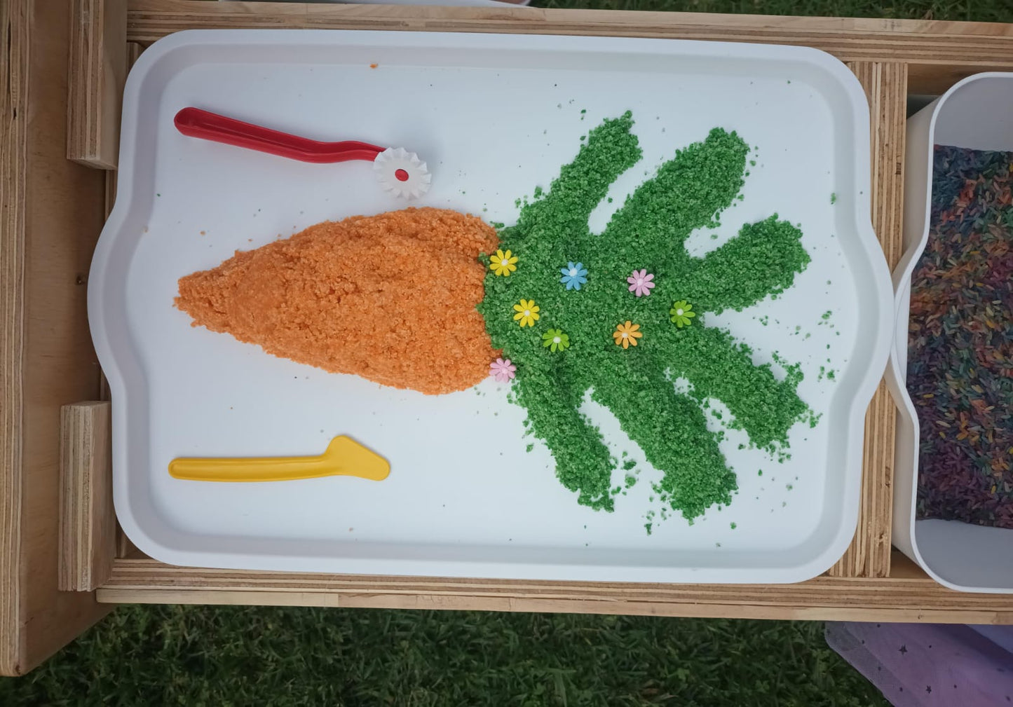 Storage / Sensory Bins for kids - Montesori